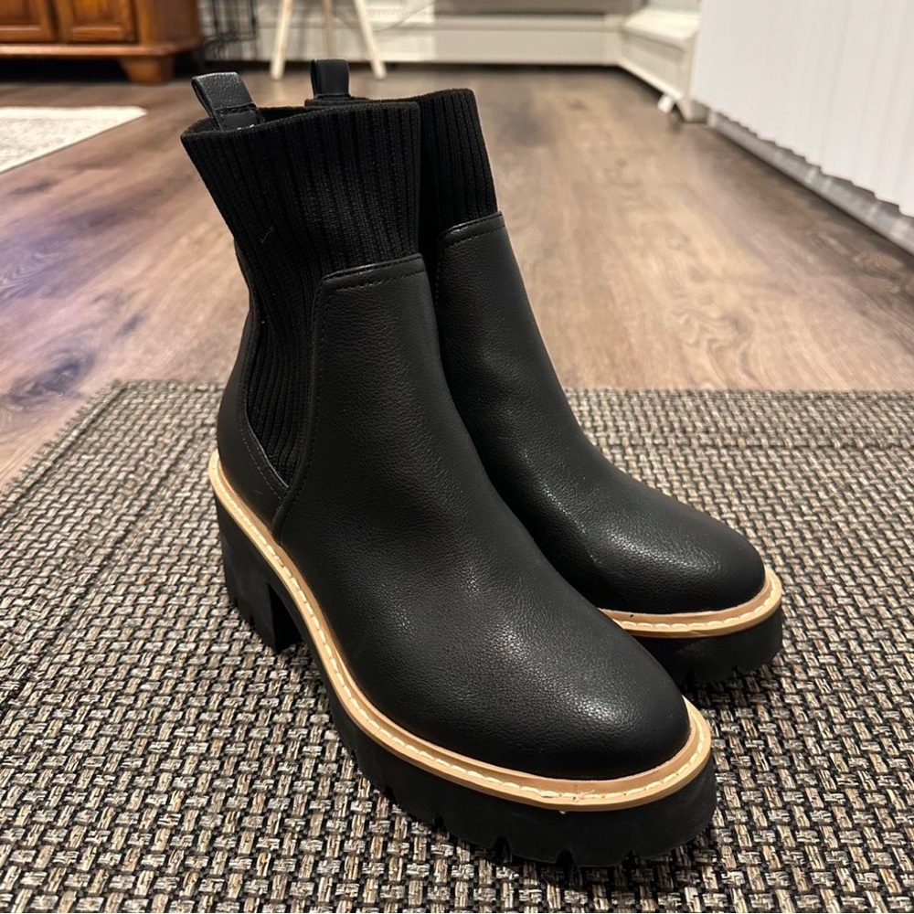 Dolce Vita Black Chelsea Boot
